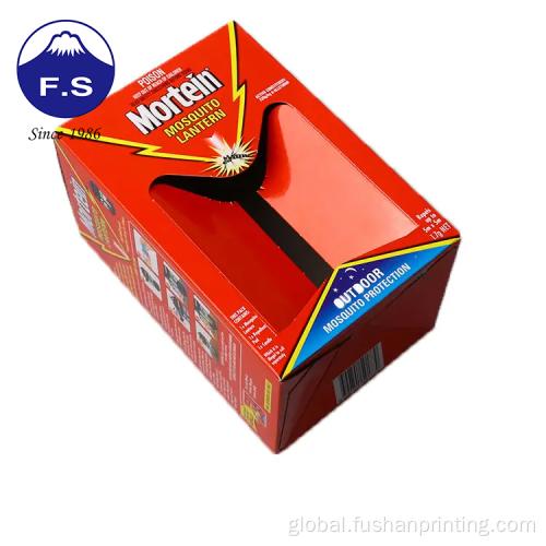 Food Paper Box OEM toy corrugated paper packaging boxes with window Factory